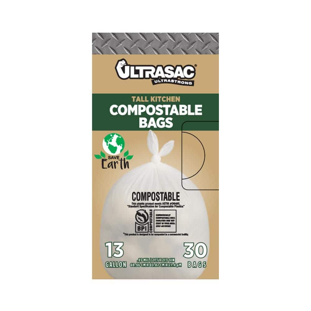13 Gallon COMPOSTABLE Trash Can Liner (30 Count) price history on PriceWatchPro