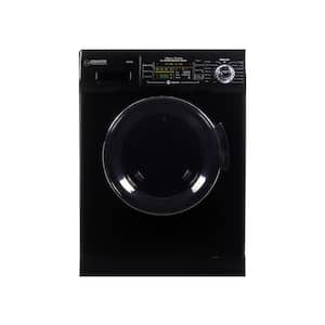 1.57 cu. ft. 110-Volt Smart and Compact All-in-One Washer and Dryer Combo Version 2 Pro in Black