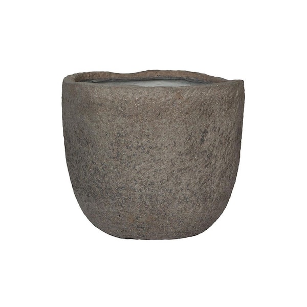 Pottery Pots 43.65 in W Mt. Russell XL, Fiberstone Robust Mountain Planter Indoor and Outdoor, Diorite Grey