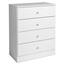 Prepac Astrid 6-Drawer White Chest WDBH-0401-1 - The Home Depot