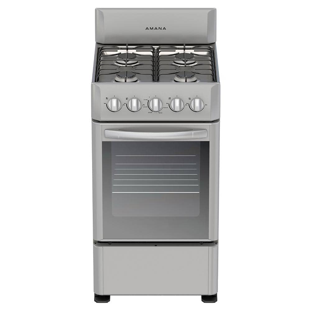 20 in. 4 Burner Freestanding Gas Range in Stainless Steel price history on PriceWatchPro