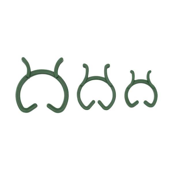 Plastic Plant Clips, Light Duty Multi-Size Garden Clips for Plants (24-Pack)