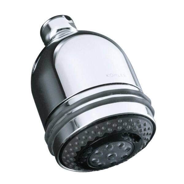 KOHLER MasterShower 2.5 GPM Wall-Mount Relaxing 3-spray 2.875 in. Multifunction Showerhead in Polished Chrome