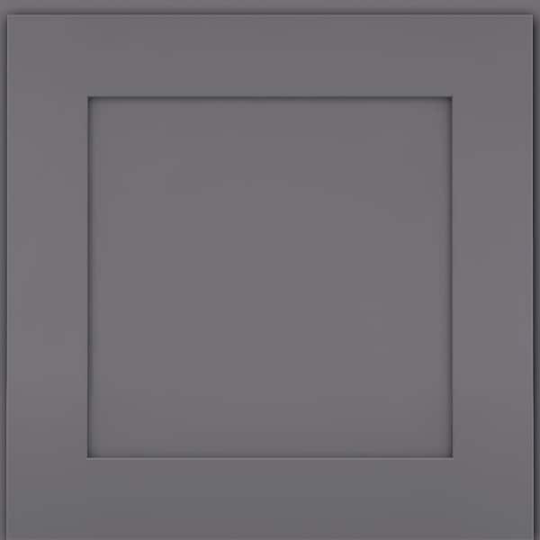 KraftMaid 14-5/8 in. x 14-5/8 in. Cabinet Door Sample in Lagoon