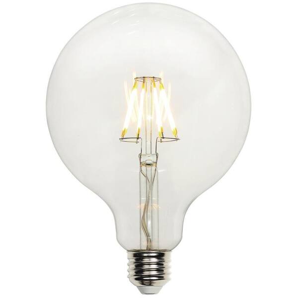 Westinghouse 60W Equivalent Soft White (2,700K) G40 Globe Medium Base Dimmable Filament LED Light Bulb