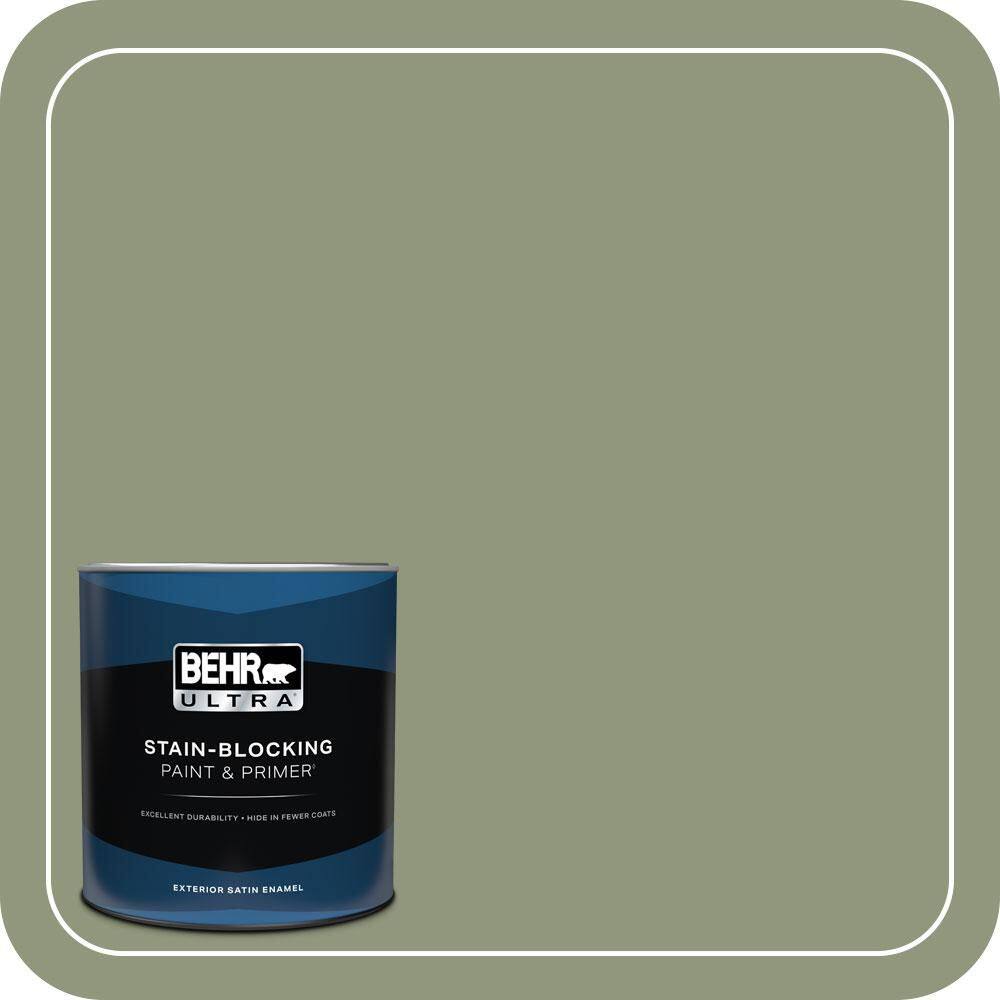 1 qt. #ECC-63-1 Autumn Sage Satin Enamel Exterior Paint & Primer price history on PriceWatchPro