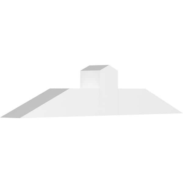 Ekena Millwork Portland 36 in. W x 7.5 in. H x 4 in. D Signature Polyurethane Bracket