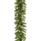 9 ft. Norwood Fir Artificial Christmas Garland with Twinkly LED Lights
