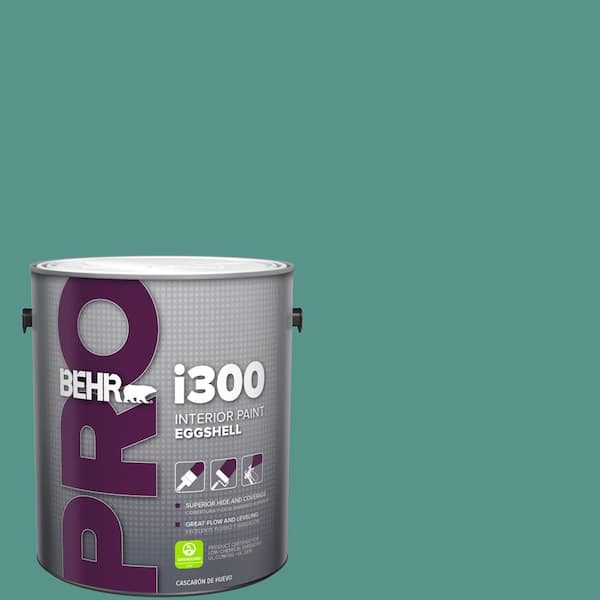 BEHR PRO 1 gal. #490D-6 Thermal Spring Eggshell Interior Paint