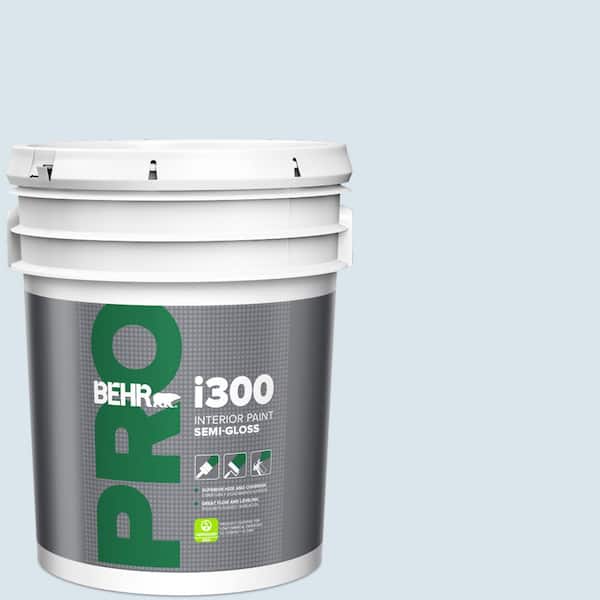 BEHR PRO 5 gal. #570C-1 Arctic Shadow Semi-Gloss Interior Paint