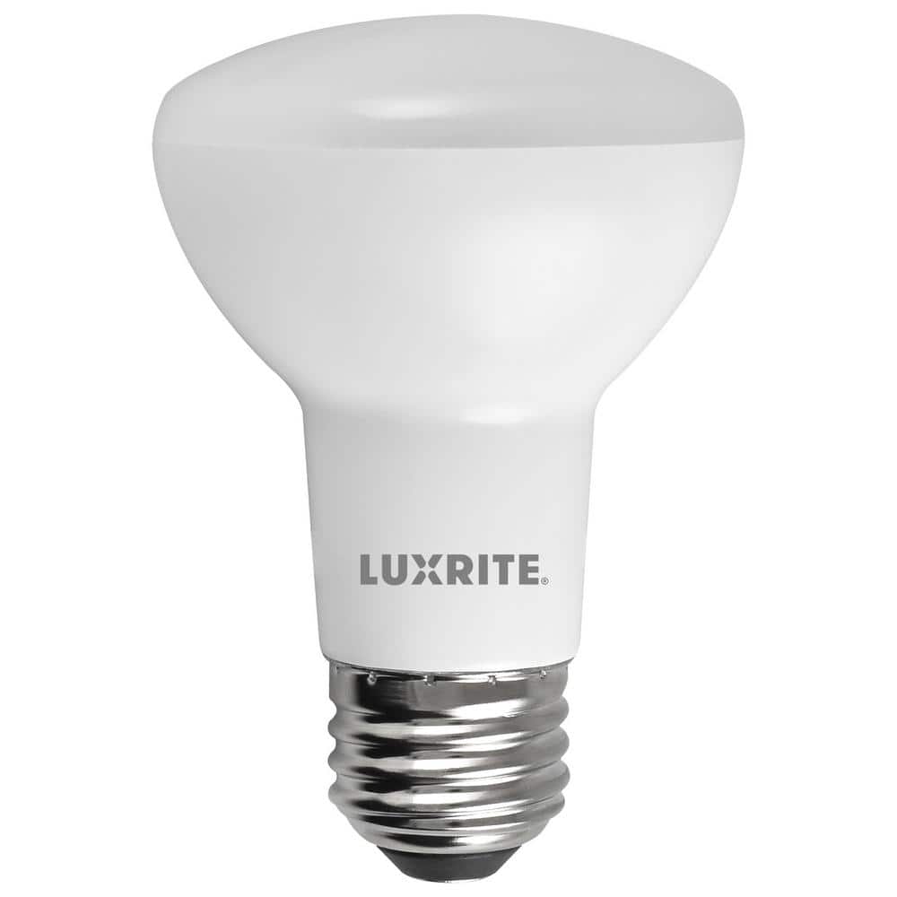 45 Watt Equivalent White Dimmable LED Flood Light Bulb