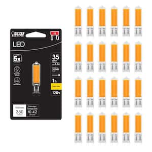 35-Watt Equivalent (3000K) T4 G9 Bi-Pin Base Decorative LED Light Bulb in Bright White (24-Pack)