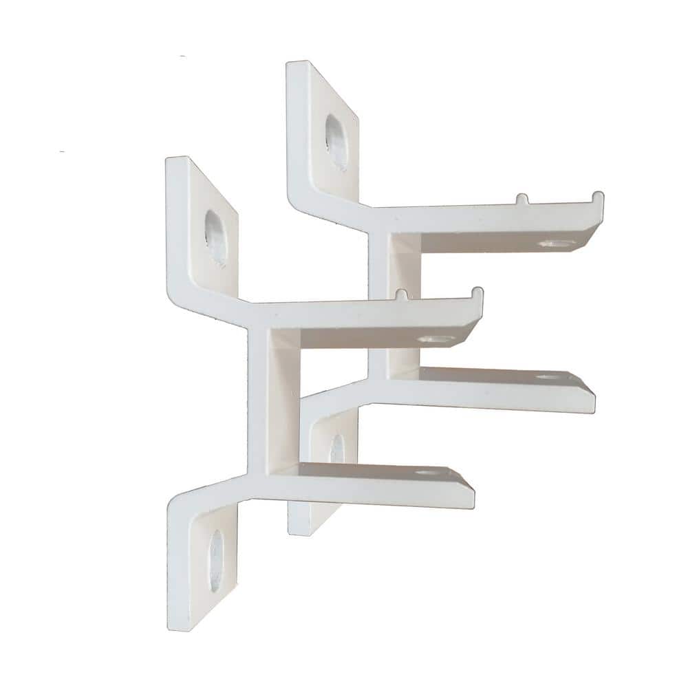 Wall Bracket for Retractable Awning - White - Set of 2 price history on PriceWatchPro