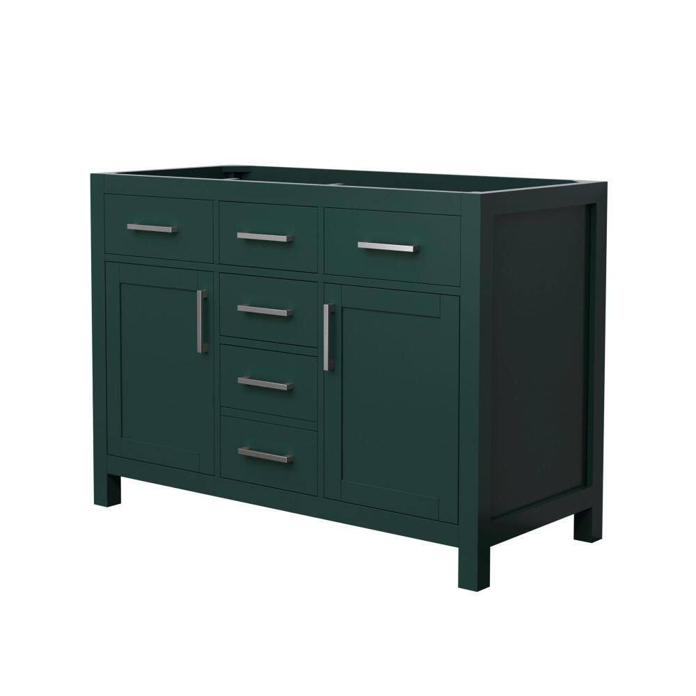 Beckett 47.25 in. Bath Vanity Cabinet without Top in Green price history on PriceWatchPro