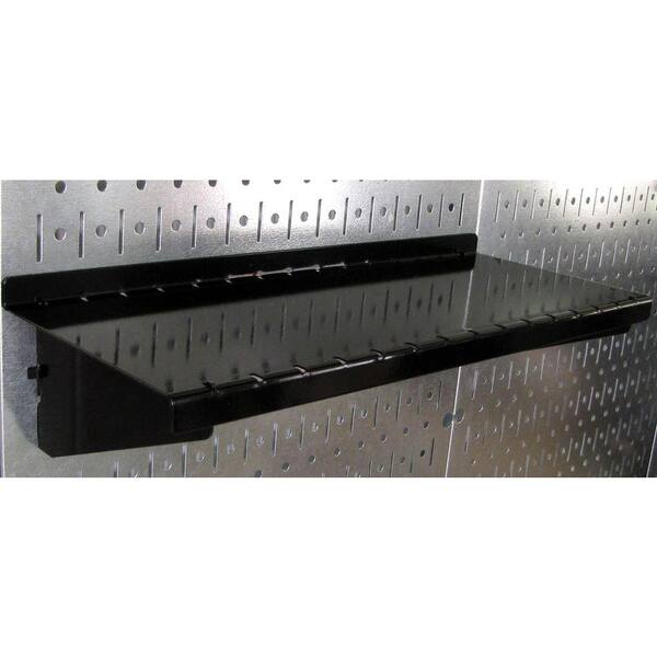 Wall Control Pegboard Standard Tool Storage Kit Galvanized Black 48