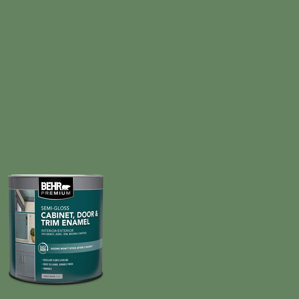1 qt. #S400-6 Tuscan Herbs Semi-Gloss Enamel Interior/Exterior Cabinet, Door & Trim Paint price history on PriceWatchPro