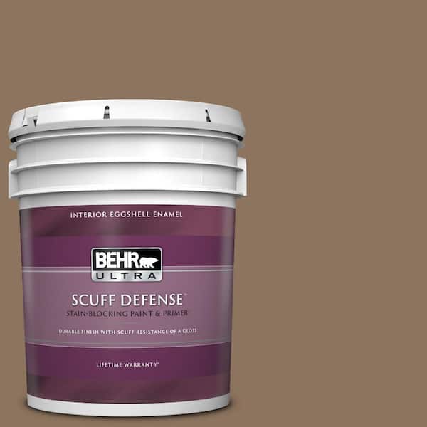 BEHR ULTRA 5 gal. #N260-6 Outdoor Cafe Extra Durable Eggshell Enamel Interior Paint & Primer
