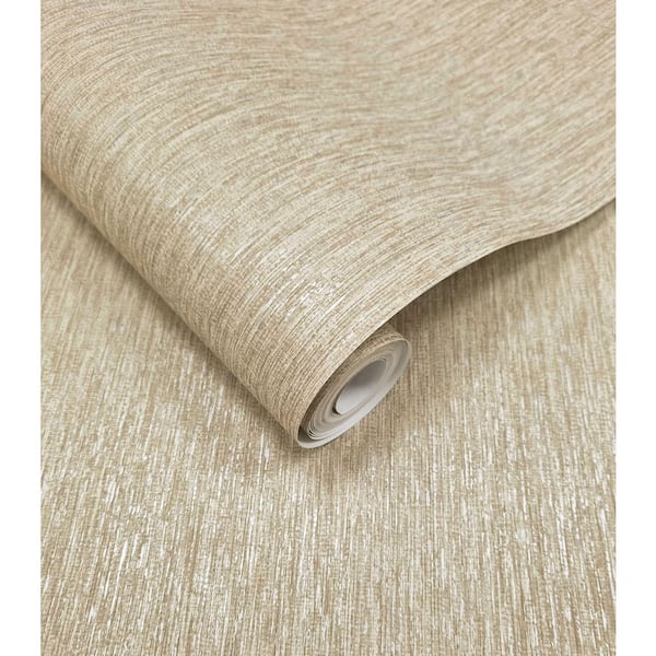 Walls Republic Cream Wicker Weave Textured Wallpaper Print Non-Woven Non-Pasted Textured Wallpaper 57 sq. ft.