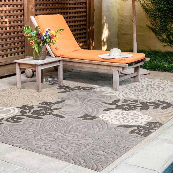  Outdoor Rugs, Waterproof Indoor Carpet, Beige Khaki Floral  Pattern 5'x8' Outside Area Rug for Patios RV Camping Beach Floor Mat for  Balcony Bed Room Living Room Dining Room Mat : Patio