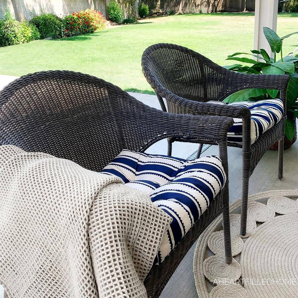 Dark Taupe Knitted Reversible Throw Blanket with Fringe