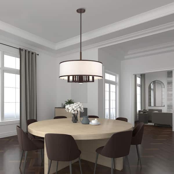 Armitage7 Light Bronze Pendant Chandelier