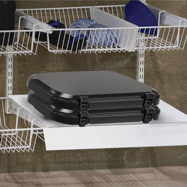 13.5 x 9.09 x 1.57 in. Weatherproof Collapsible Electrical Connection Box, Protects Outlet Plugs and Extension Cords