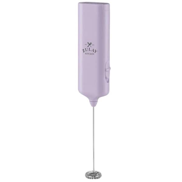 Zulay Kitchen Powerful Mini Milk Frother - Electric Hand Mixer (Lilac)