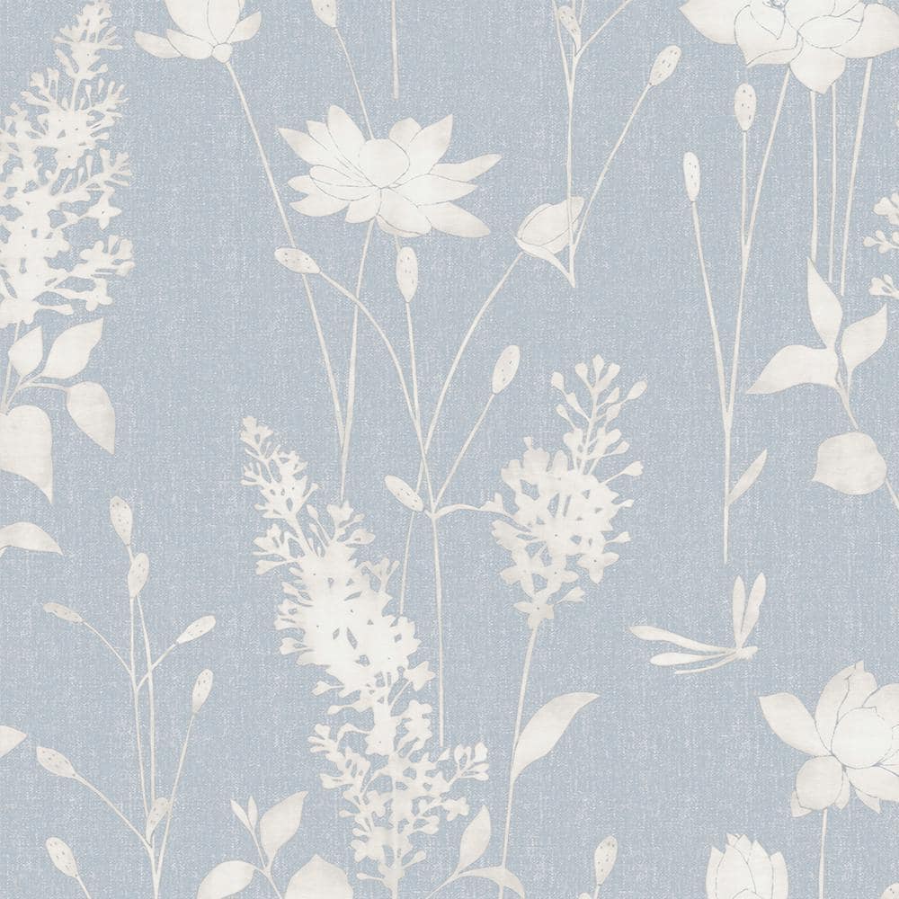 Reviews for Laura Ashley Dragonfly Garden Chalk Blue Non Woven Unpasted