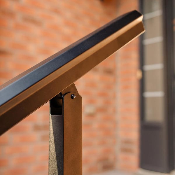 Nuvo Iron 9-in x 6.5-in Black Plastic Baluster Connector