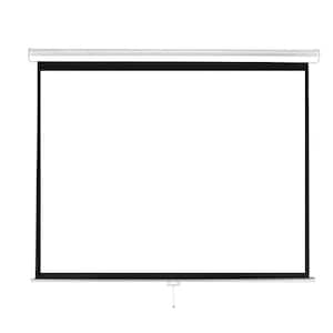 84 in. Universal Pull-Down Manual Projection Screen