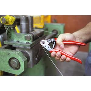 FC7 Cable Cutter with 0.3 in. Cutting Capacity, Triangle Clean Cut Heat Treated Carbon Steel Blade