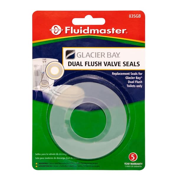 3 packages DUAL FLUSH VALVE REPLACEMENT for Glacier Bay Toilet Tank 