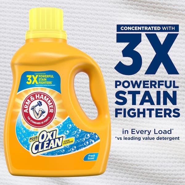 Arm and hammer 2025 with oxi clean