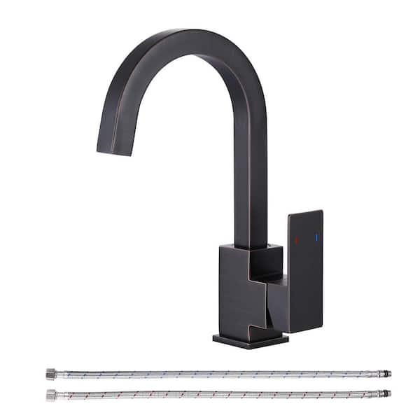 Single-Handle Kitchen Bar Faucet in Oil Rubbed Bronze