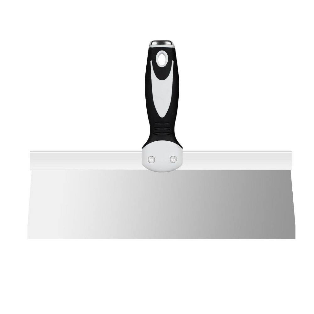 12 Stainless Steel Drywall Taping Knife with Soft Grip Handle and Silver Aluminium Clip for Plastering and Joint Taping price history on PriceWatchPro