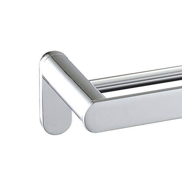 MODONA Oval 24 in. Double Towel Bar in Polished Chrome