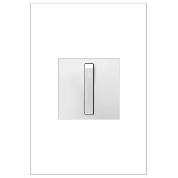 Legrand adorne Whisper 15 Amp Single-Pole/3-Way Switch, White