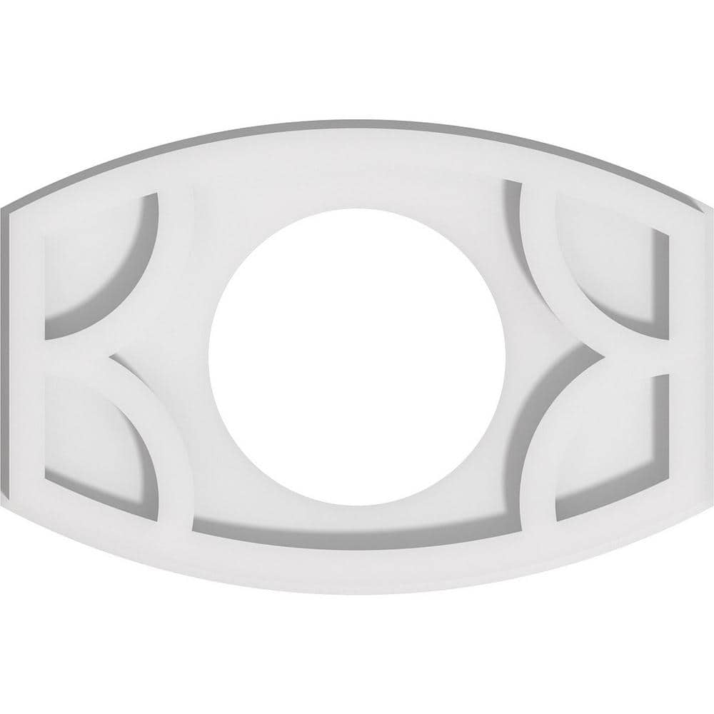 1 in. P X 12 in. W X 8 in. H X 5 in. ID Kailey Architectural Grade PVC Contemporary Ceiling Medallion price history on PriceWatchPro