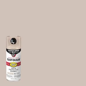 12 oz. Custom Spray 5-in-1 Satin French Beige Spray Paint