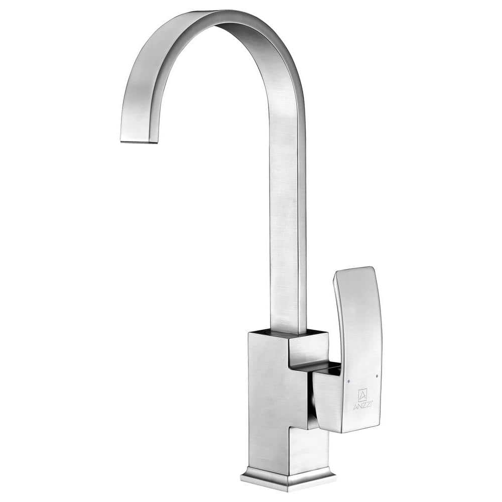 ANZZI Opus Series Single-Handle Standard Kitchen Faucet in Brushed Nickel  KF-AZ035BN - The Home Depot