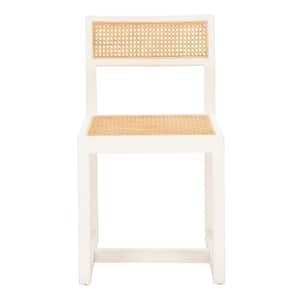 Bernice White/Natural Dining Chair
