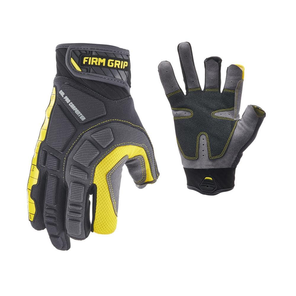 FIRM GRIP Large Yard Pro Work Gloves 56337-08 - The Home Depot