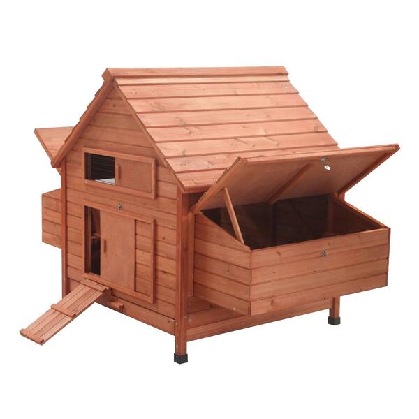 ALEKO 2Story Chicken Coop DXH001DLRDHD