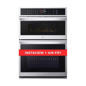 6.4 cu. ft. Smart Combi Wall Oven with True Convection, InstaView, Air Fry Steam Sous Vide in PrintProof Stainless Steel