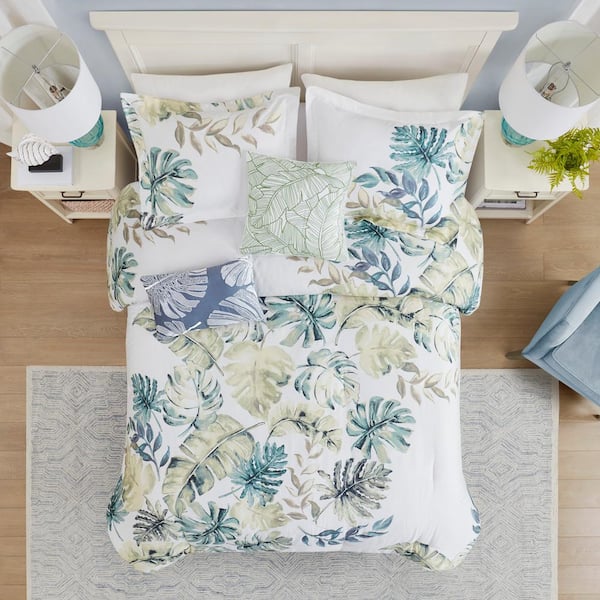 Lorelai 6-Piece Multi Cotton Queen Printed Comforter Set