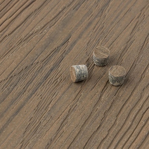 Venture #10 x 2-3/4 in. Star Trim Head Pro Plug System Composite Deck Screw Pack 100LF Sandbar Brown (150-pieces)