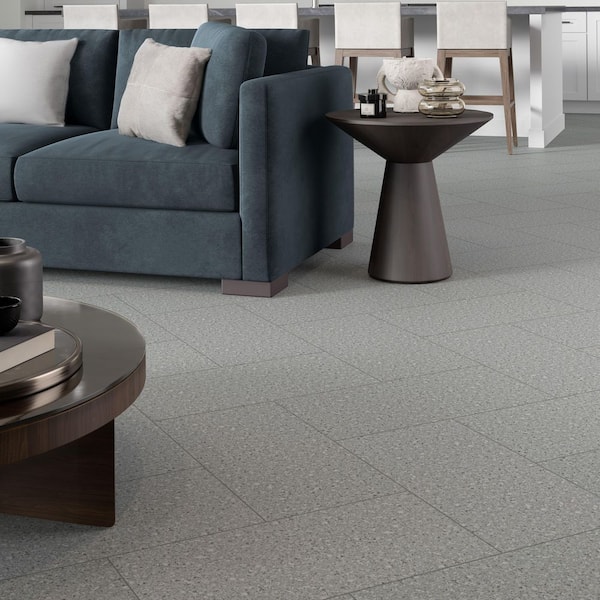 Emser CANVAS Linen Porcelain Border Tile (12-in x 12-in)