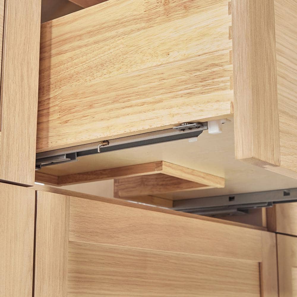 Monroe 60" Oak Freestanding Single Bathroom Vanity