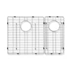 Deverell Wire Grid for Double Bowl Kitchen Sinks in Stainless Steel