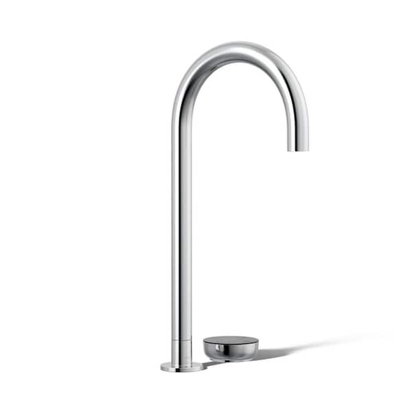 Aquifer 4X1 No Faucet Handle Tall Arc Beverage Faucet In Polished Chrome